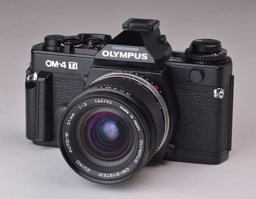 カメラ フィルムカメラ 96%OFF!】 オリンパス OLYMPUS フィルムカメラ OM-4 Ti ブラック 