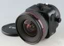Canon TS-E 24mm F/3.5 L Lens #51927E6
