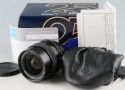 Contax Carl Zeiss Distagon T* 25mm F/2.8 MMJ Lens for CY Mount With Box #52146L7