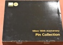 【希 少 新 品 未 使 用】Nikon 100th Anniversary Pin Collection 【Nikon I型〜D5まで 全25種】