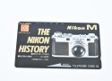 【コレクション向け 未使用】 Nikon M型 テレホンカード 【THE NIKON HISTORY】
