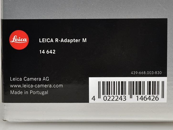 Leica M用 R アダプター マウントアダプター  14642