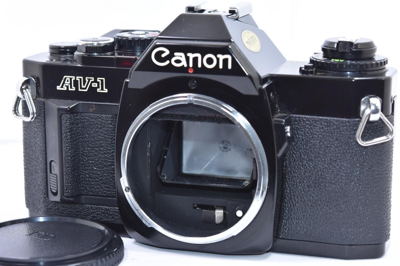 Canon AV-1 ブラック 【モルト交換済】