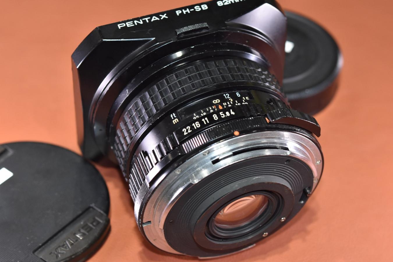 SMC PENTAX 67 45mm F4 【純正フード付】