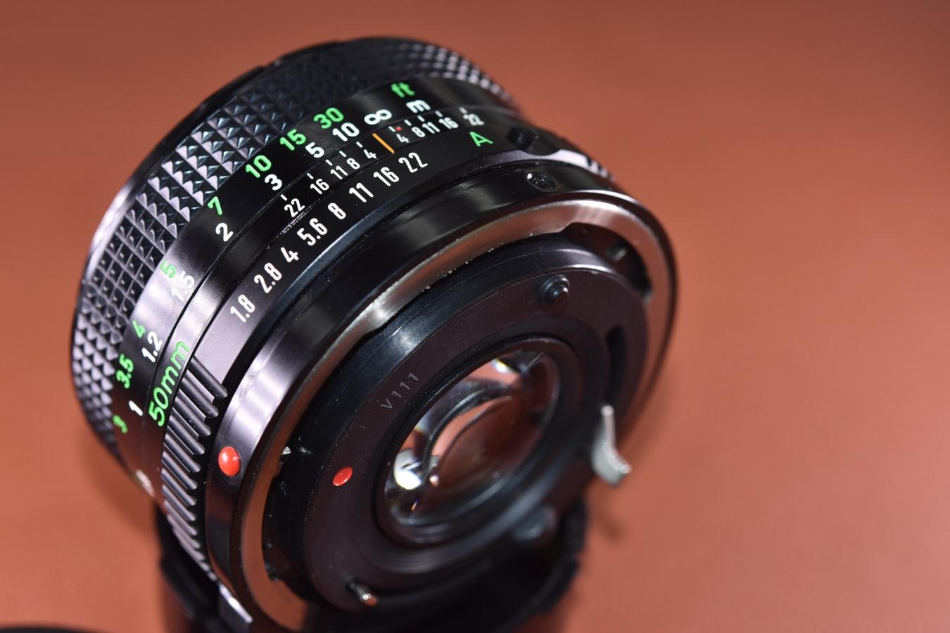Canon NEW FD 50mm F1.8【カメラ女子に絶大な人気のオールドレンズ】