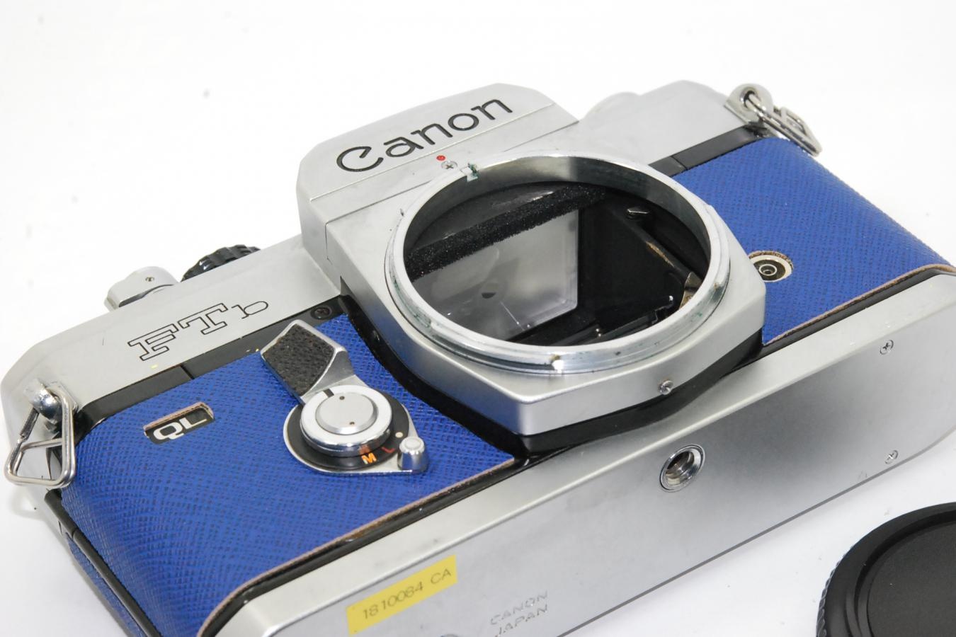 【リメイクカメラ】 Canon FTb QL 【モルト交換済】