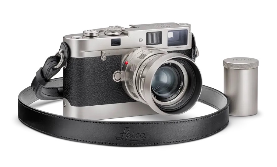 LEICA - 中古 Leica M4用ボトムプレート シルバークローム 裏蓋