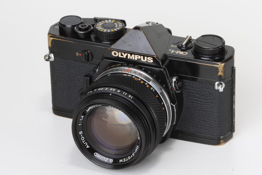 Olympus OM-2　ジャンク\n露出計の補正ダイヤル