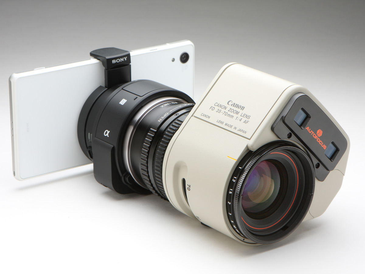 新製品レビュー：SONY QX1でオールドレンズを使う！：大浦