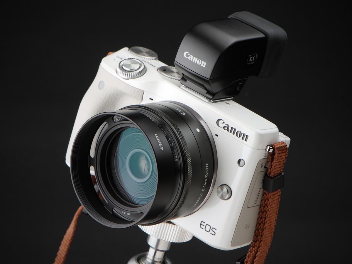 キャノン　Canon M3 本体　単焦レンズ