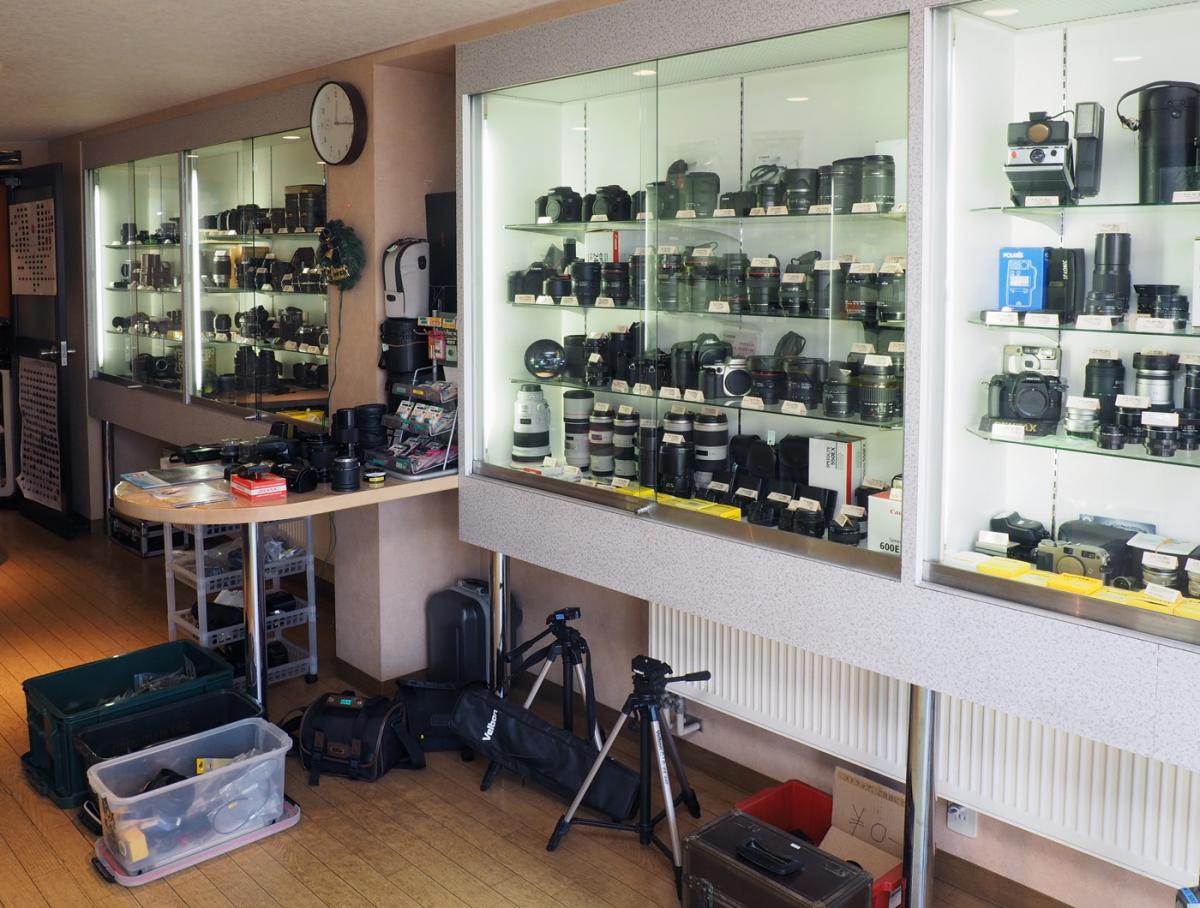 中古カメラ一斉処分 中古カメラ 一期一会：札幌で20年 セブン商会：中村文夫：カメラファン