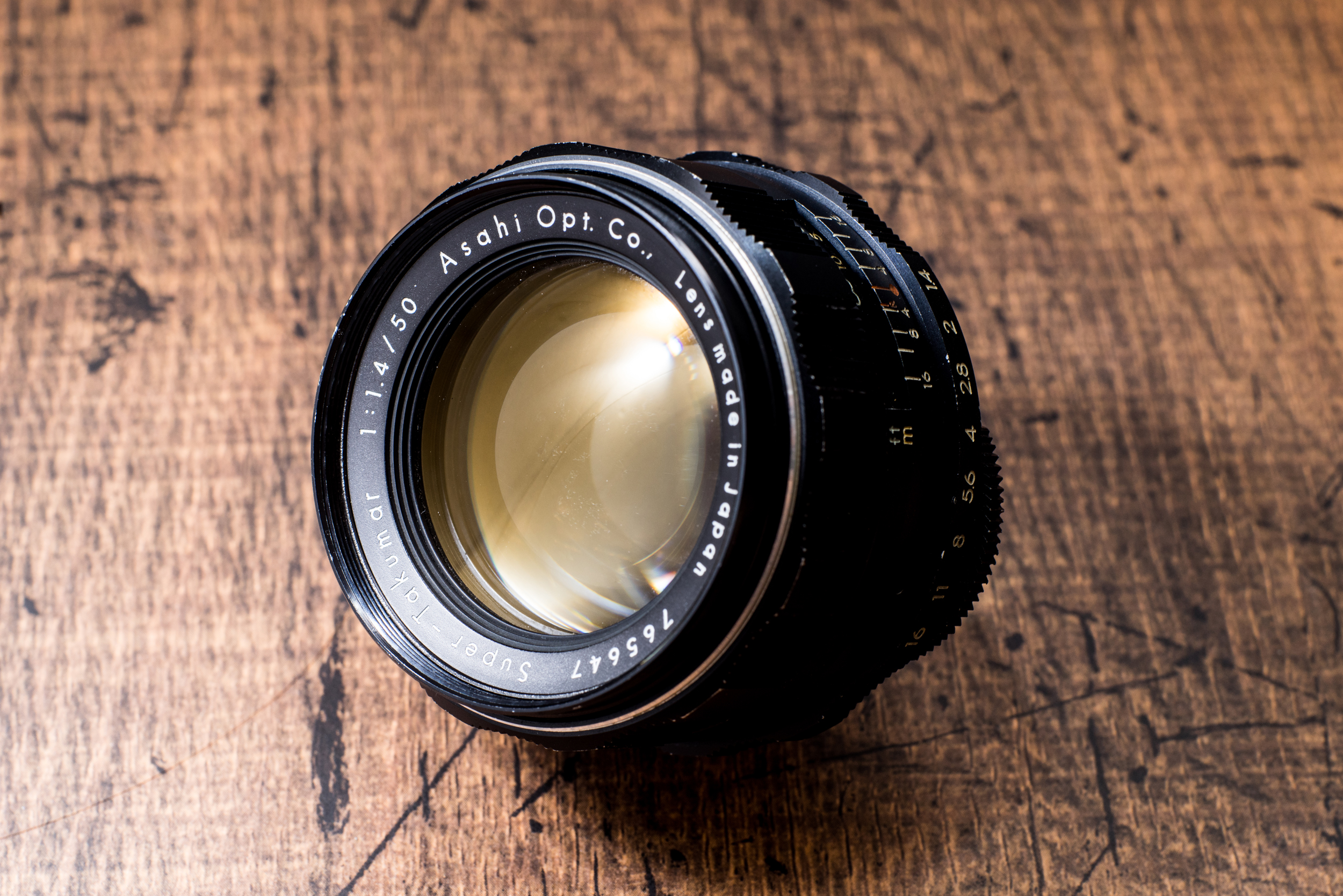 Super-Multi-Coated Takumar 50mm F1.4前期-