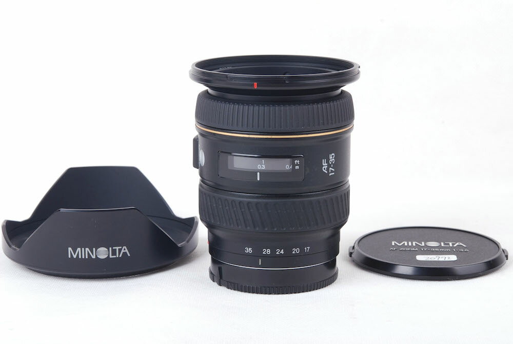 Minoltaミノルタ 【美品】Minolta/ミノルタ AF ZOOM 17-35/3.5 Minoltaミノルタ 【美品】Minolta/ミノルタ AF ZOOM 17-35/3.5