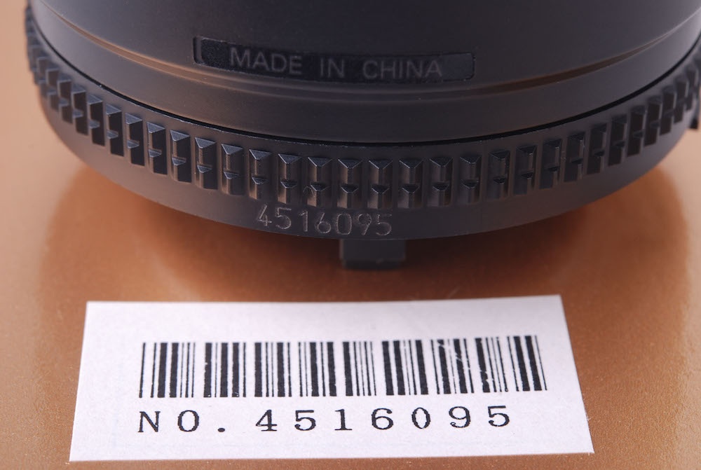 【新同品】Nikon/ニコン AF Nikkor 50/1.4 D ブラック レンズ ケース付き