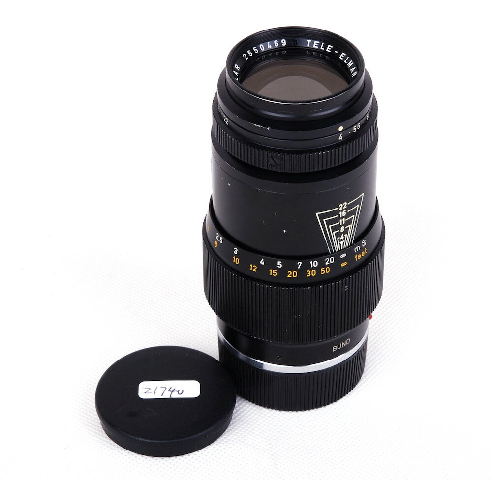 【美品】Leica/ライカ Tele-Elmar/テレエルマー M 135/4 BWB139 Bundeseigentum Military for M4 軍用