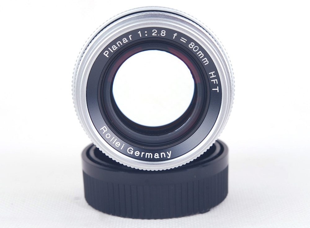 【新同品】Rollei/ローライ Planar 80/2.8 HFT ライカL39マウント シルバー ［ROLLEIFLEX 2.8Fレンズ］