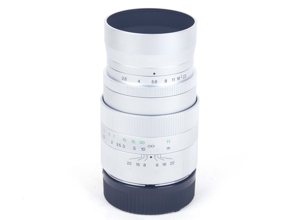 【新同品】Rollei/ローライ Planar 80/2.8 HFT ライカL39マウント シルバー ［ROLLEIFLEX 2.8Fレンズ］