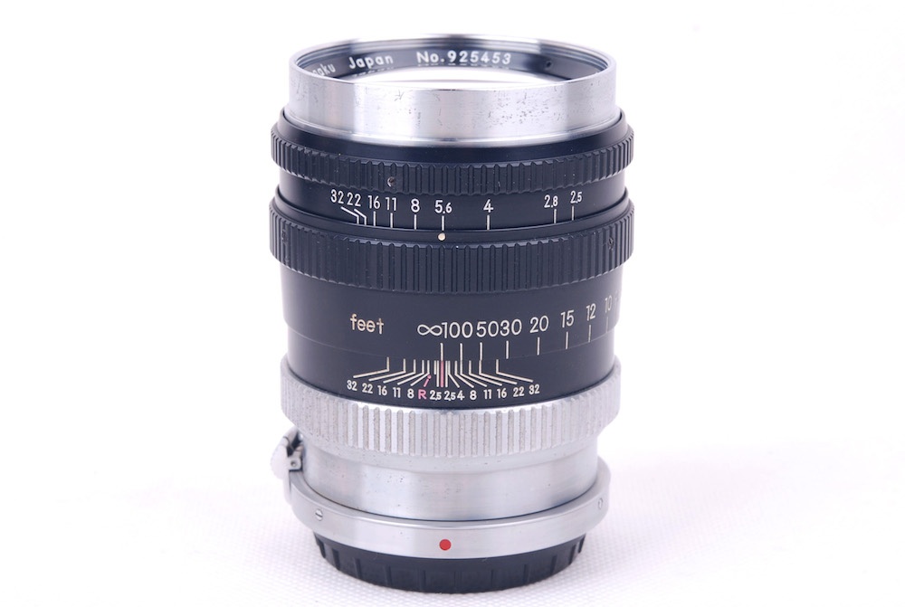 【美品】Nikon/ニコン Nippon kogaku/日本光学 NIKKOR-P 105/2.5 RF Sレンズ