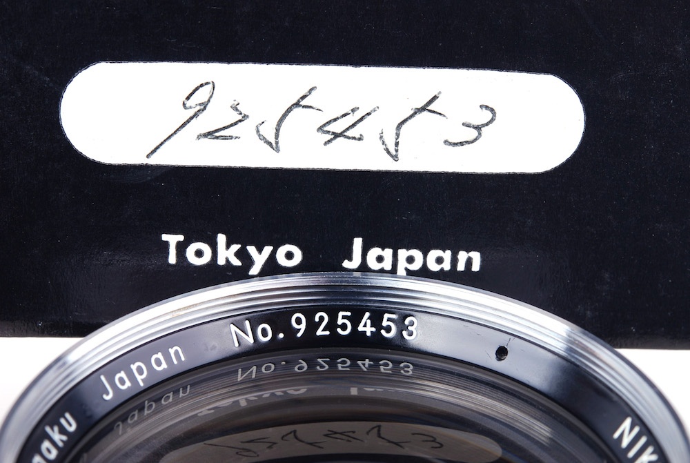 【美品】Nikon/ニコン Nippon kogaku/日本光学 NIKKOR-P 105/2.5 RF Sレンズ