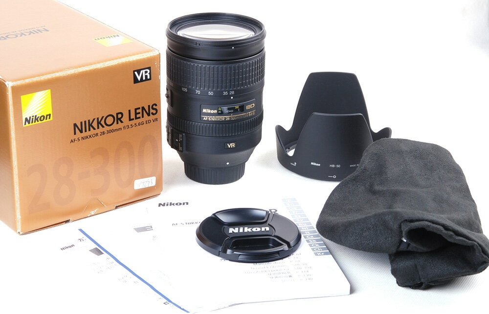 【美品】Nikon/ニコン AF-S 28-300/3.5-5.6 SWM VR ED IF Aspherical