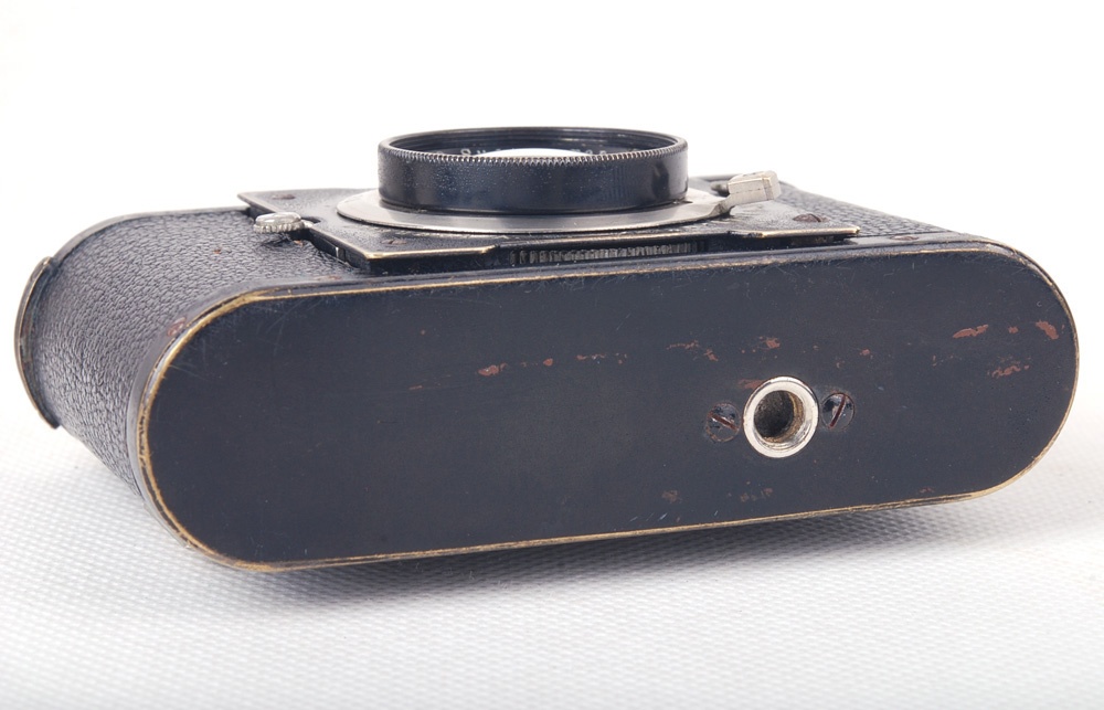 【良品】Makina/マキナ Plaubel-Makinette 3X4カメラ supracomar 45/2レンズ付
