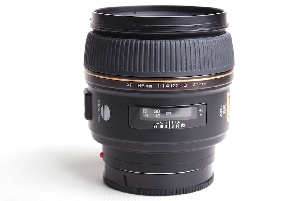 【新同品】Minolta/ミノルタ 85/1.4 D limited 限定 フルセット