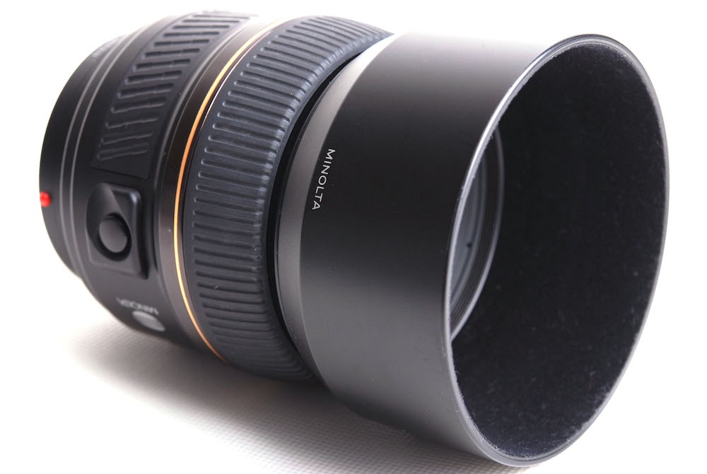 【新同品】Minolta/ミノルタ 85/1.4 D limited 限定 フルセット