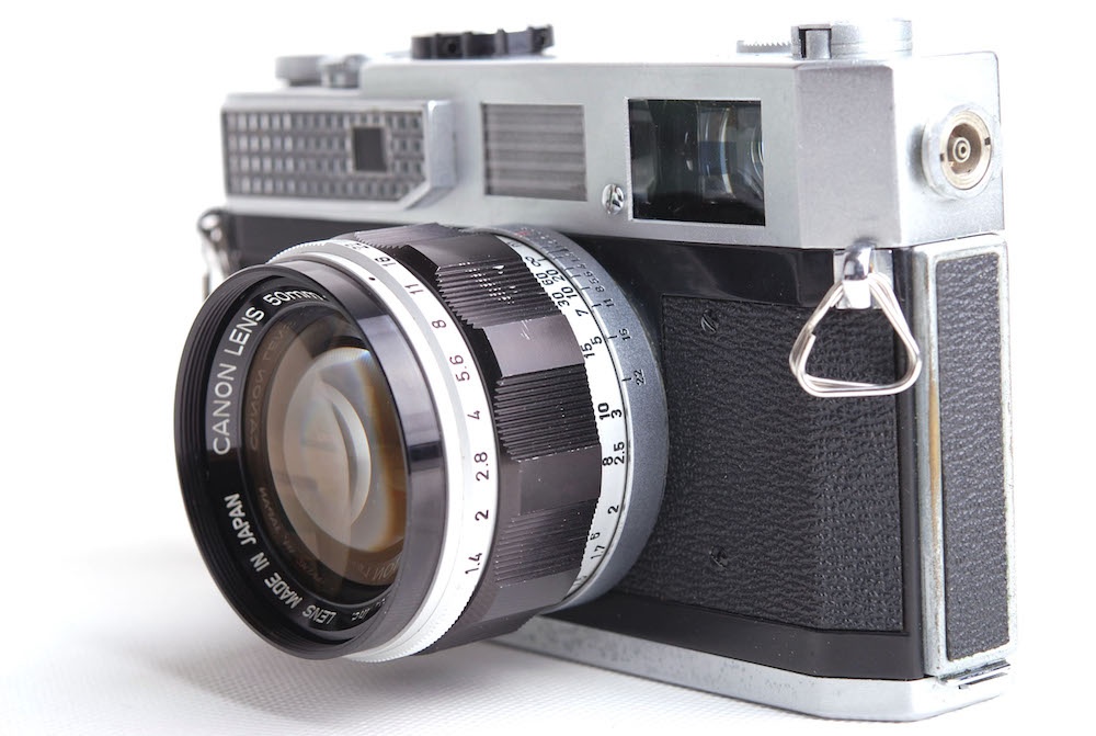 【美品】Canon/キャノン 7 50/1.4 LTM Leica L39 ライカマウントレンズ付