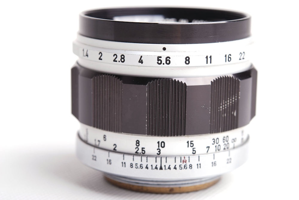 【美品】Canon/キャノン 7 50/1.4 LTM Leica L39 ライカマウントレンズ付