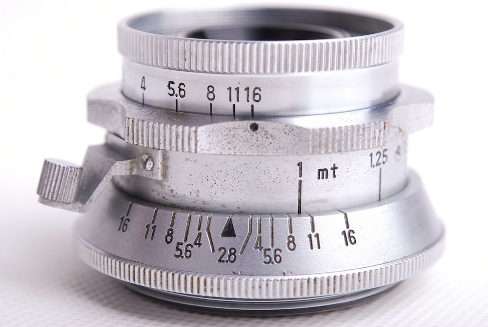 【美品】Minolta/ミノルタ Chiyoko Super Rokkor 45/2.8 シルバーレンズ Leica LTM