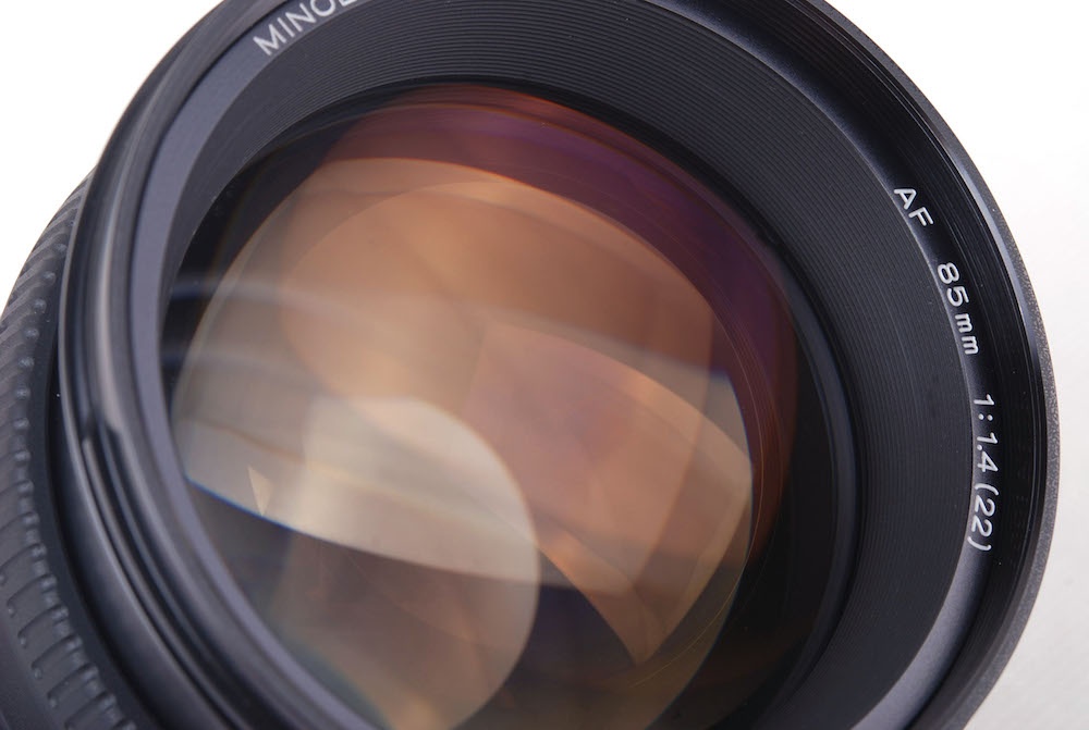 【美品】Minolta/ミノルタ AF 85/1.4 G (22)レンズ 