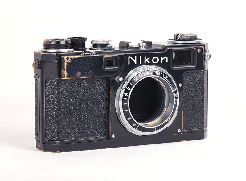 Nikonニコン S2 + 50mm f2 black paint ブラックペイント後期 