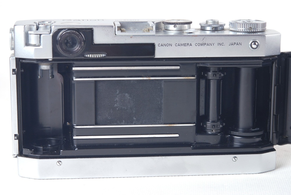 【美品】Canon/キャノン model Vt de luxe 50/1.2 LTM 付き シルバーレンジファインダーカメラ