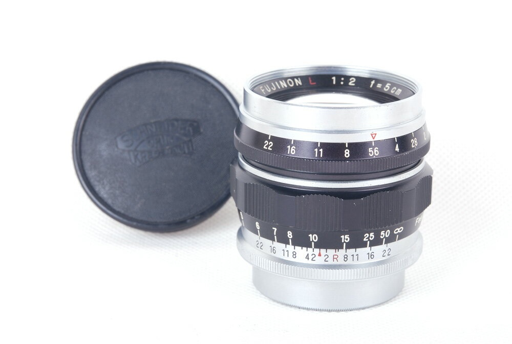 【美品】Fujinon/フジノン Fuji Photo Film 50mm F2 LTM Leica L39マウントレンズ