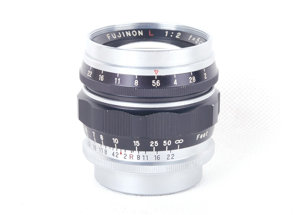【美品】Fujinon/フジノン Fuji Photo Film 50mm F2 LTM Leica L39マウントレンズ
