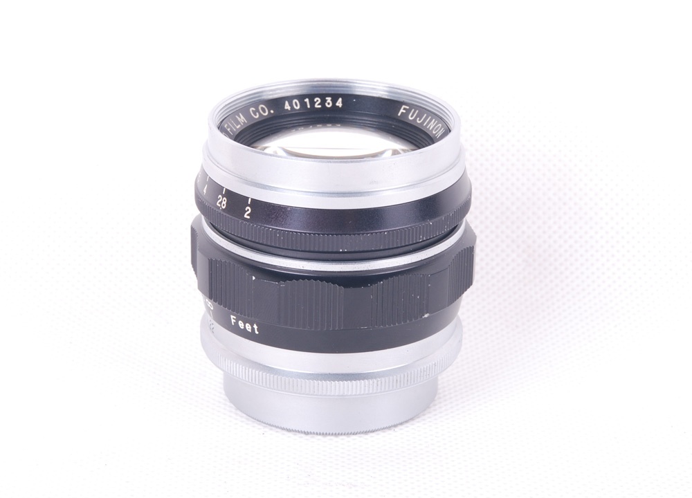 【美品】Fujinon/フジノン Fuji Photo Film 50mm F2 LTM Leica L39マウントレンズ