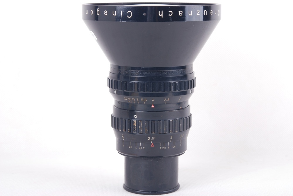 【良品】シュナイダーSchneider kreuznach Cinegon 20mm f2 Arri STDマウント