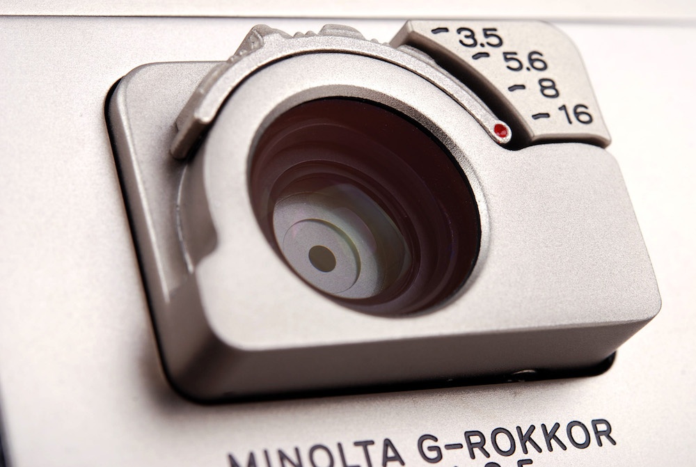 【美品】Minolta/ミノルタ TC-1 G-rokkor 28mm F3.5レンズ付