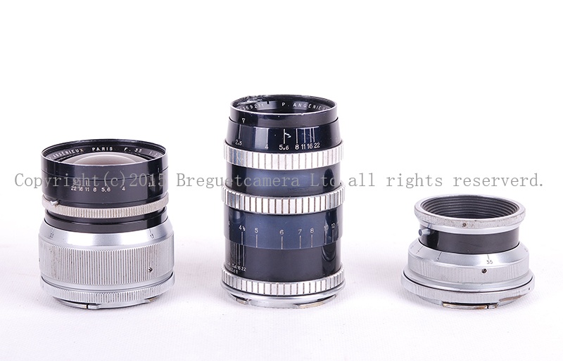 【並品】Rectaflex Rotor Rifle+P.ANGENIEUX PARIS 35mm F2.5 50mm F2.9 90mm F2.5