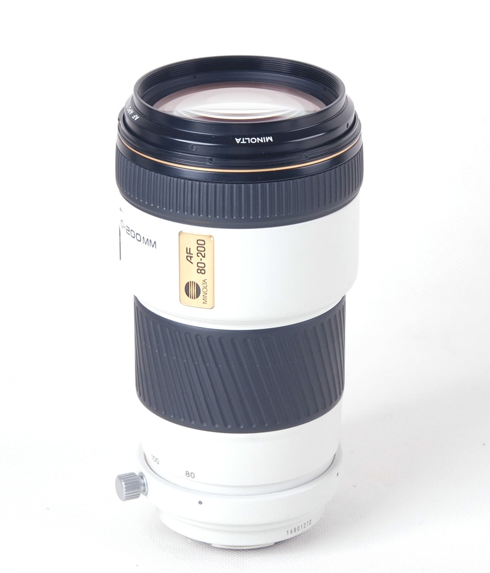 【美品】Minolta/ミノルタ HIGH SPEED AF APO TELE ZOOM 80-200mm F2.8レンズ