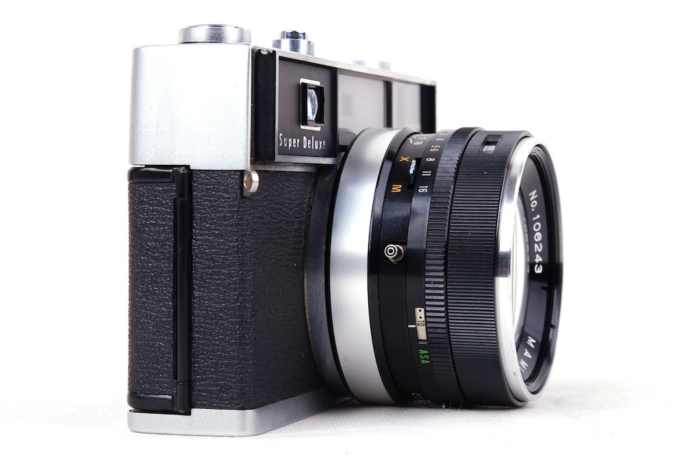 【美品】Mamiya/マミヤ Super Deluxe/スーパー・デラックス mamiya-sekor 48mm F1.5レンズ