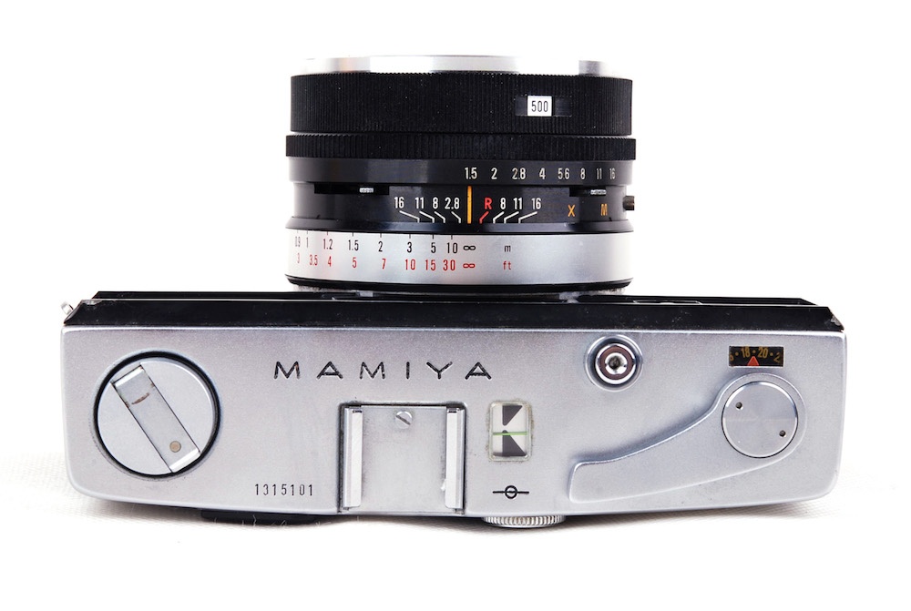 【美品】Mamiya/マミヤ Super Deluxe/スーパー・デラックス mamiya-sekor 48mm F1.5レンズ