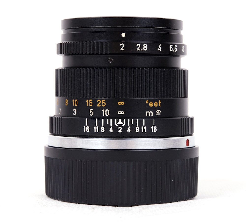 【美品】Leica/ライカ Leitz Summicron/ズミクロン Mマウント 50mm F2 二代 ドイツ産 11817 233万号 レンズ
