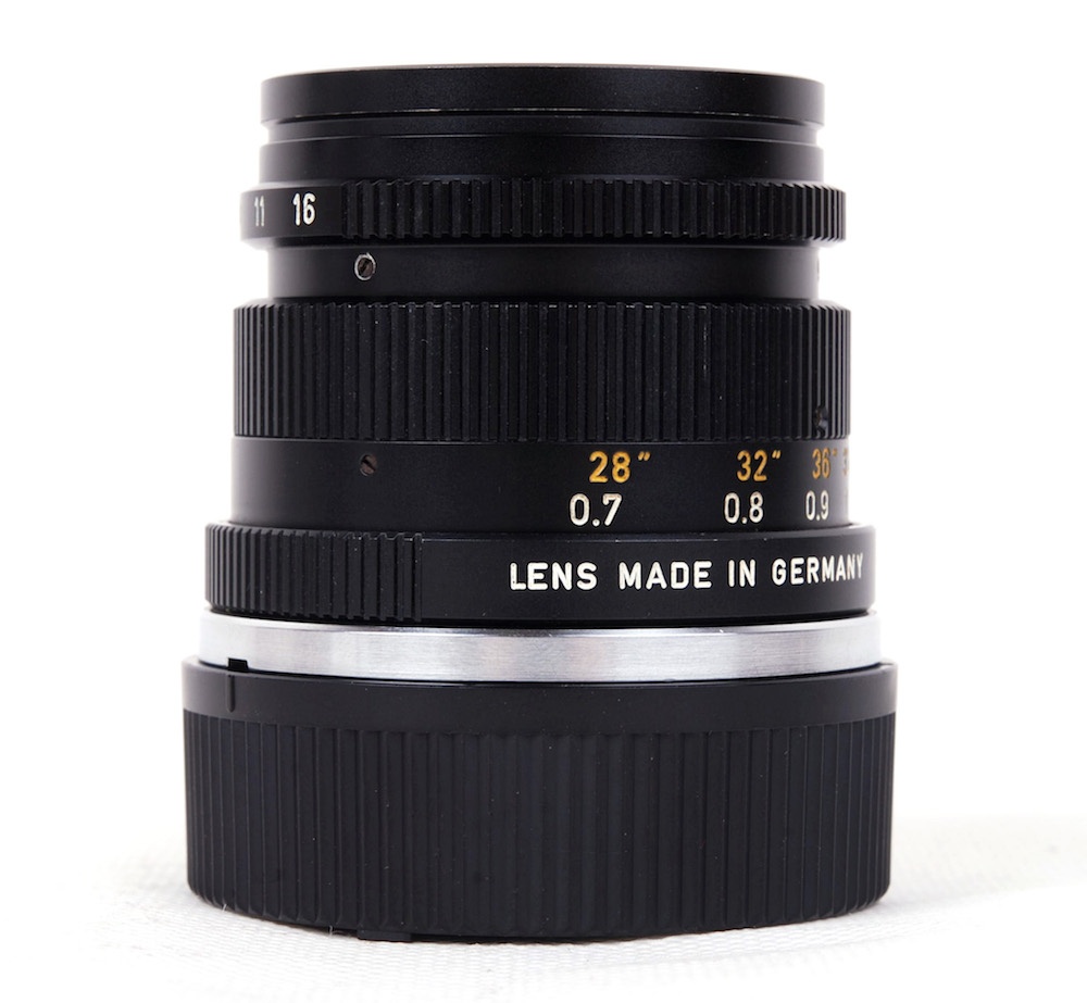 【美品】Leica/ライカ Leitz Summicron/ズミクロン Mマウント 50mm F2 二代 ドイツ産 11817 233万号 レンズ