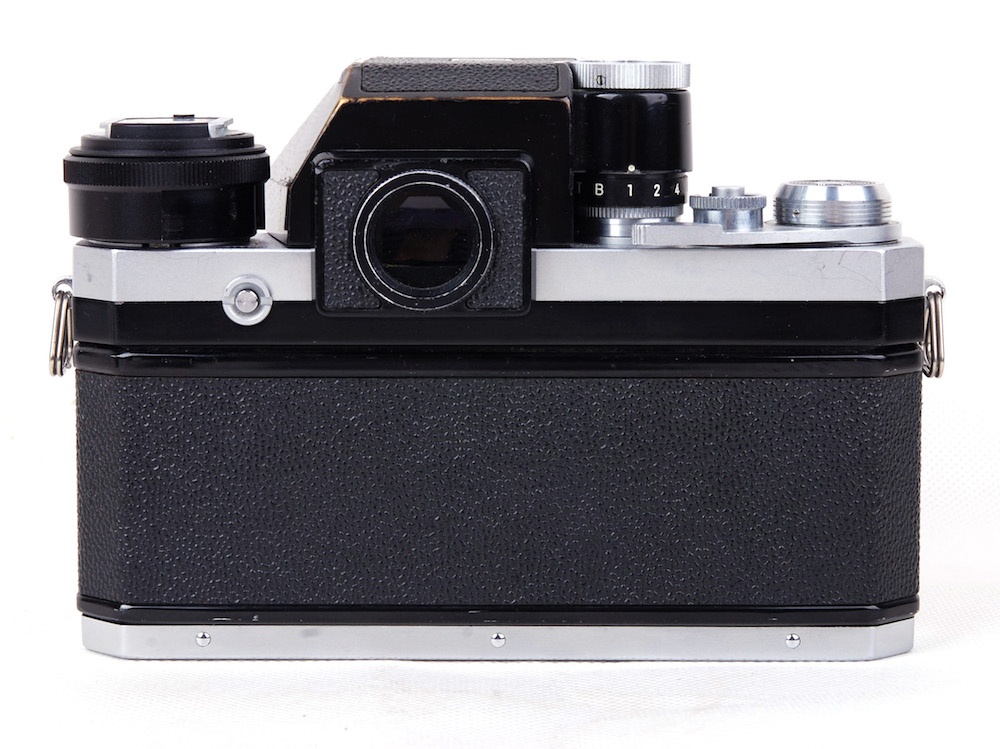 【美品】Nikon/ニコン F +FTn 露出計 シルバーボディー AS-5ホットシュ付