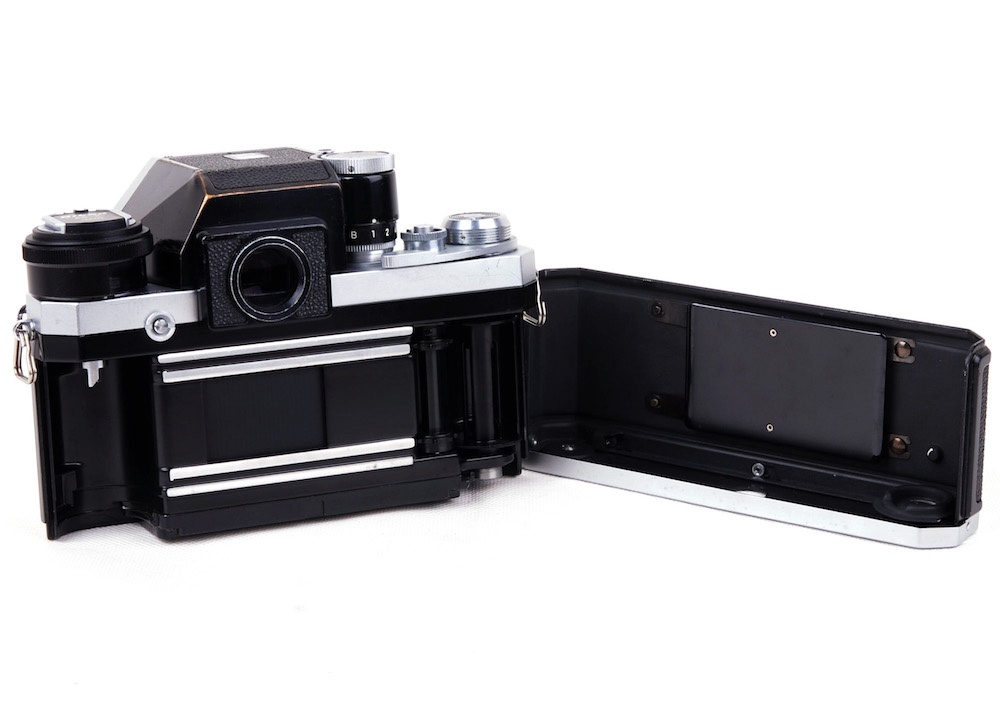 【美品】Nikon/ニコン F +FTn 露出計 シルバーボディー AS-5ホットシュ付