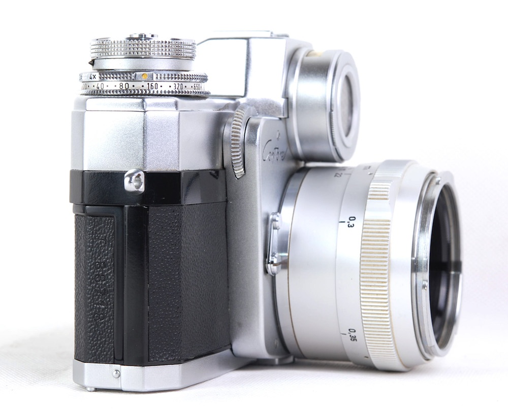 【美品】Contarex/コンタレックス Zeiss Ikon ツァイス イコン+Planar 50mm F2 レンズ フィルター付