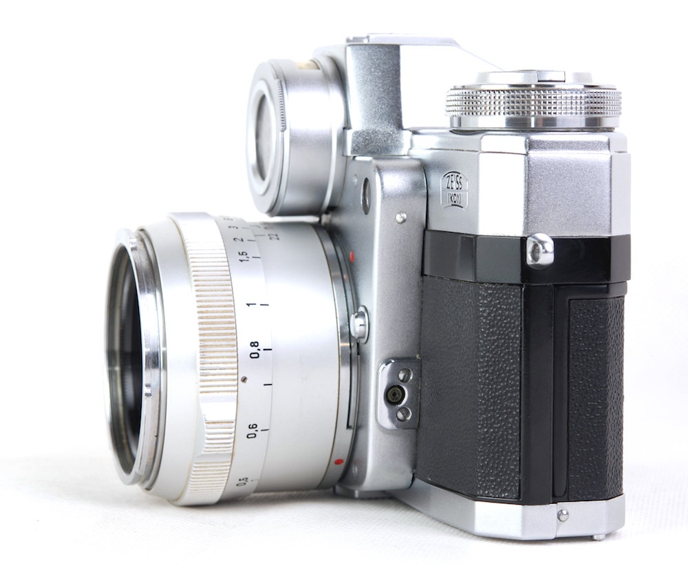 【美品】Contarex/コンタレックス Zeiss Ikon ツァイス イコン+Planar 50mm F2 レンズ フィルター付