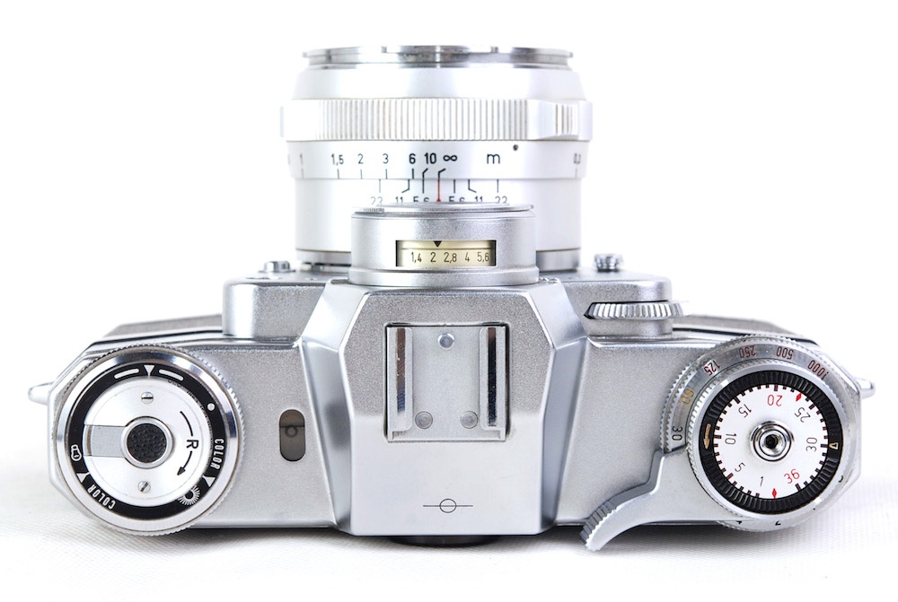 【美品】Contarex/コンタレックス Zeiss Ikon ツァイス イコン+Planar 50mm F2 レンズ フィルター付