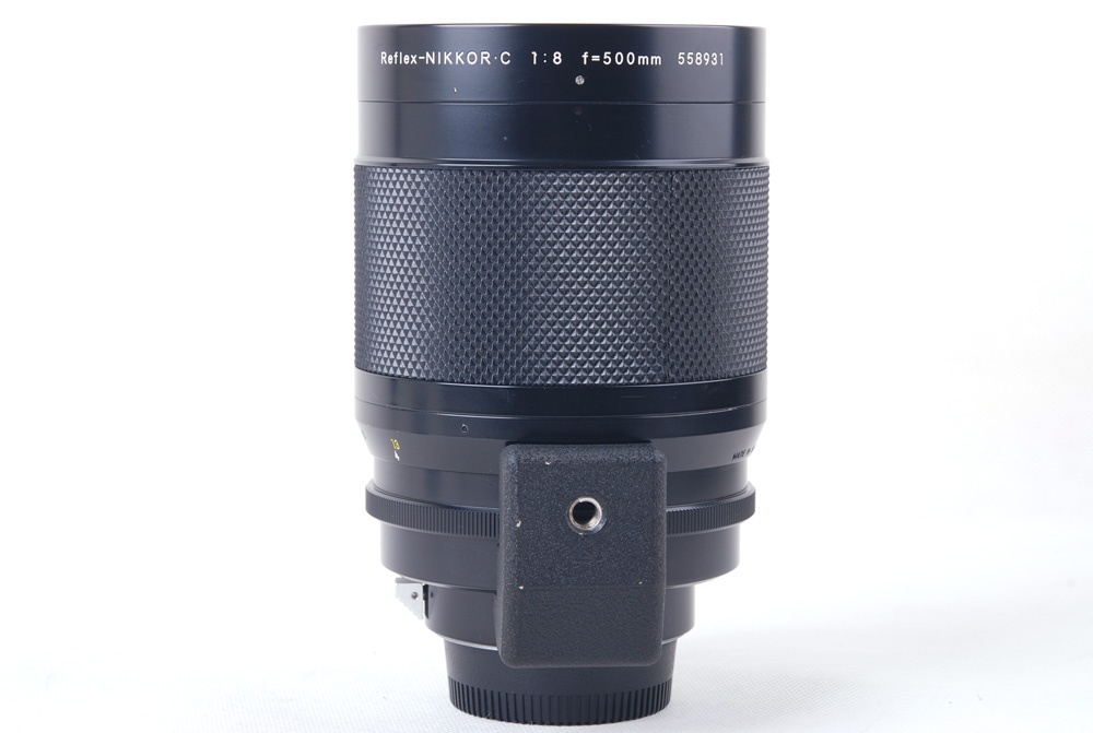 【美品】Nikon/ニコン AI Reflex-NIKKOR C 500mm F8 反射レンズ レンズ革ケース フィルター付